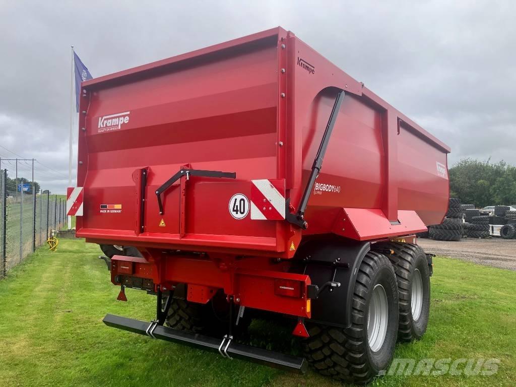 Krampe Big Body 640 Kipperaanhangers