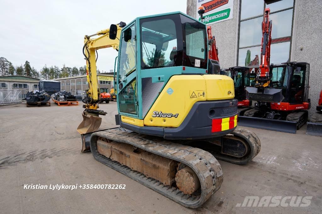 Yanmar SV 100-1 Midigraafmachines 7t - 12t