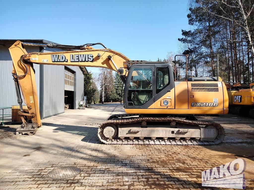 CASE CX 210 D Rupsgraafmachines