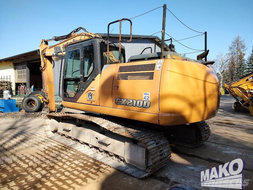 CASE CX 210 D Rupsgraafmachines