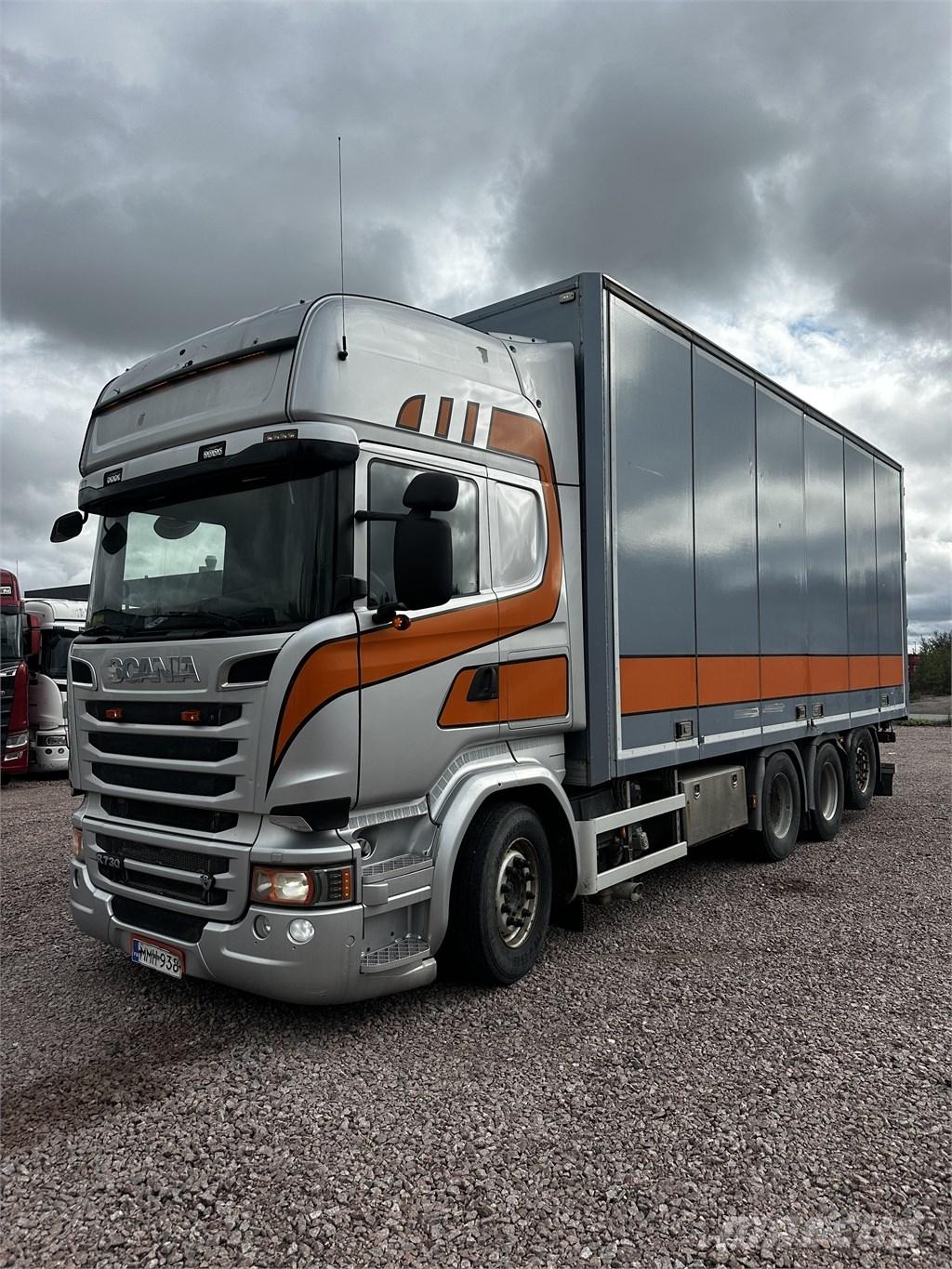 Scania R 730 Bakwagens met gesloten opbouw