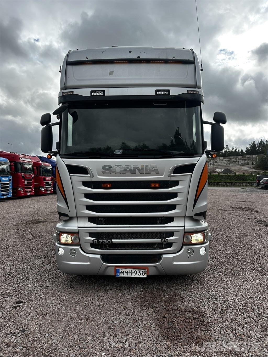 Scania R 730 Bakwagens met gesloten opbouw