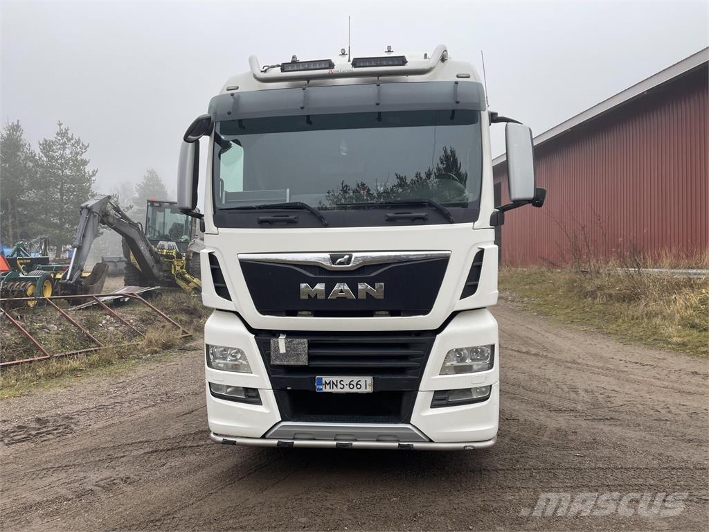MAN TGX 35.580 Vrachtwagen met containersysteem