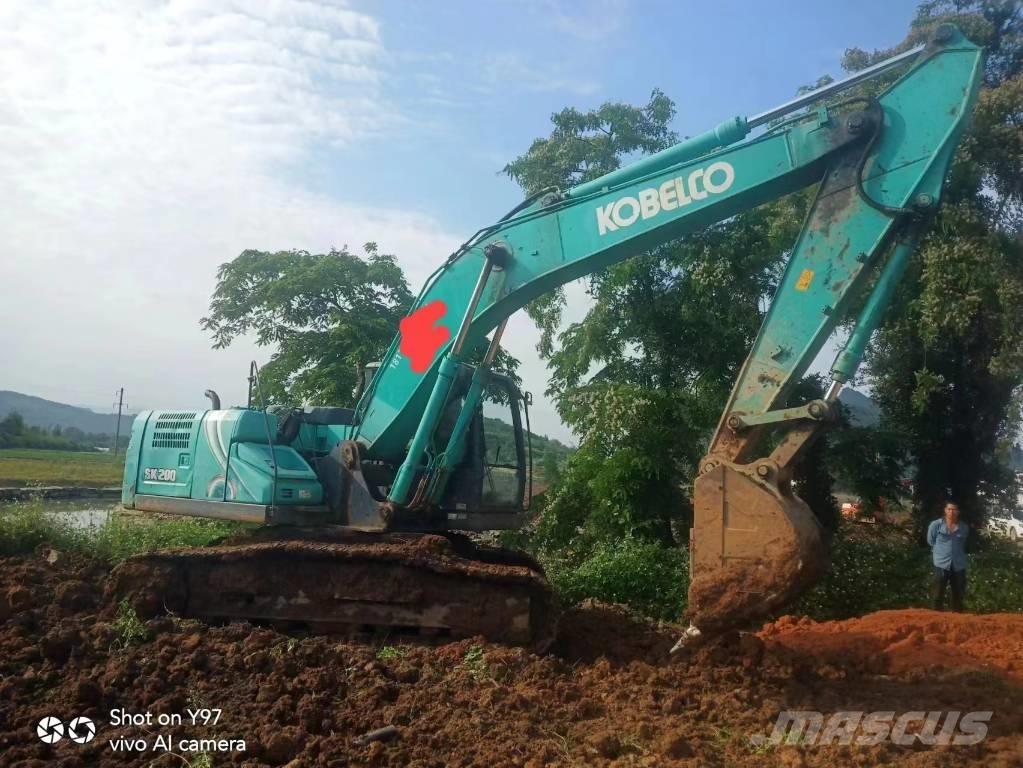 Kobelco SK 210 Rupsgraafmachines