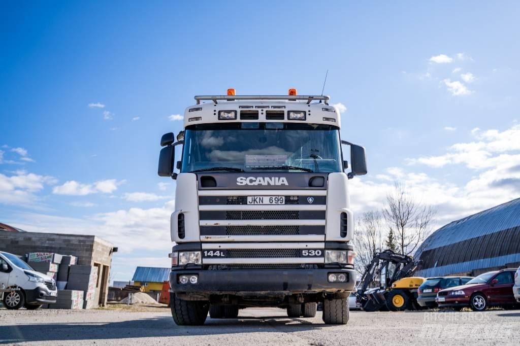 Scania R 144 GB Vrachtwagen met containersysteem