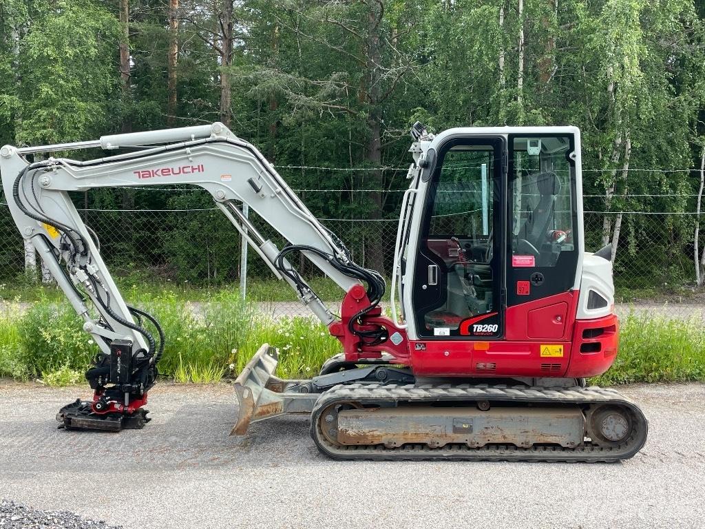 Takeuchi TB 260 Minigraafmachines < 7t