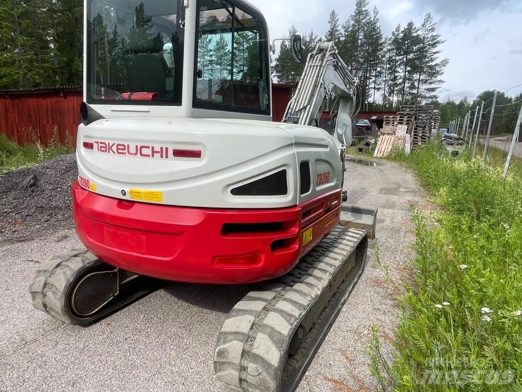 Takeuchi TB 260 Minigraafmachines < 7t