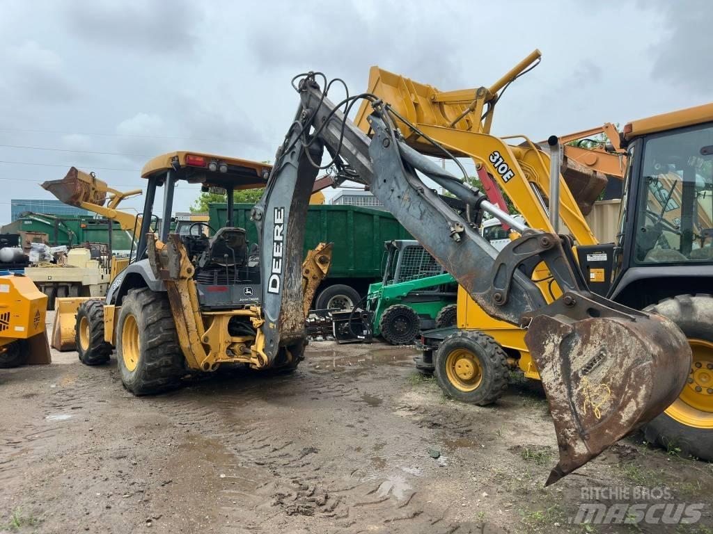 John Deere 310 SJ Graaf-laadcombinaties