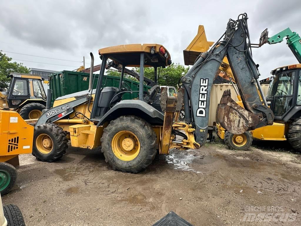 John Deere 310 SJ Graaf-laadcombinaties