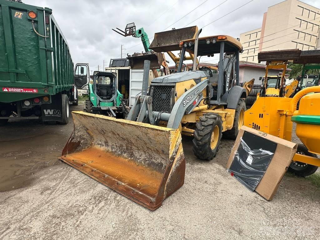 John Deere 310 SJ Graaf-laadcombinaties