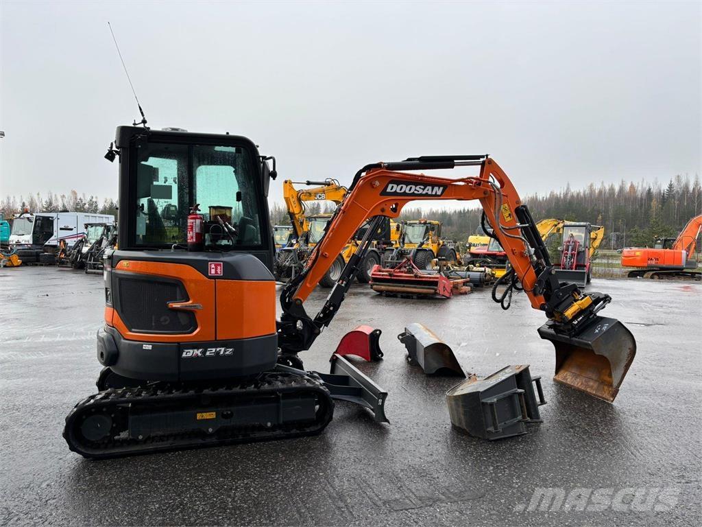 Doosan DX27Z-7 Minigraafmachines < 7t