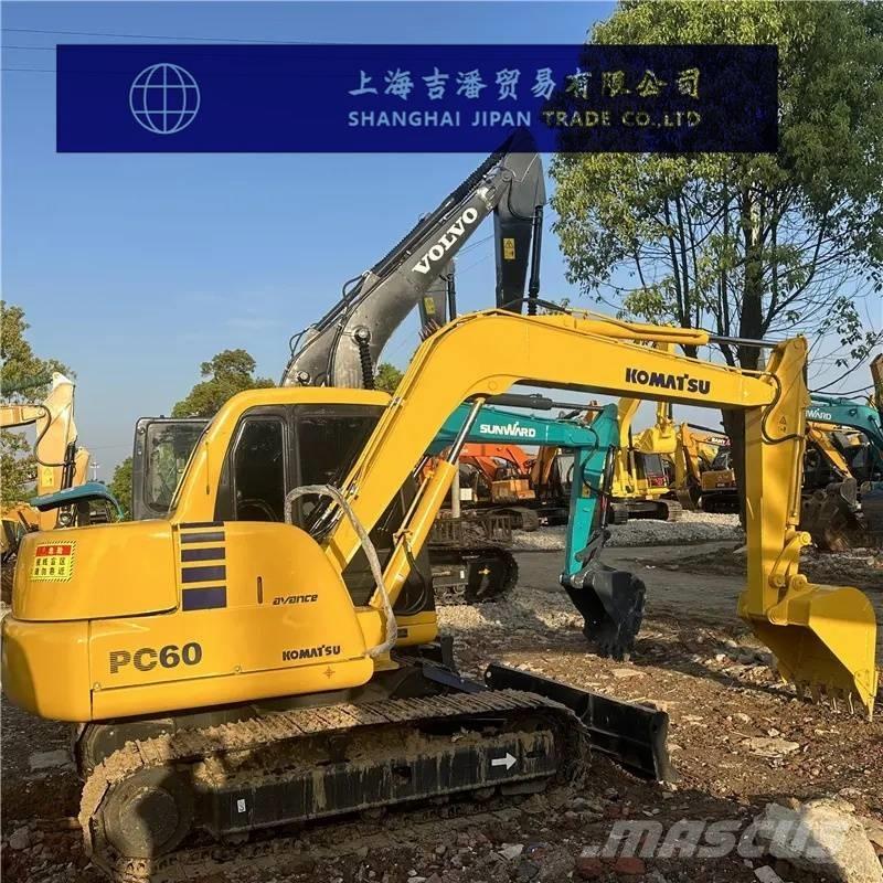 Komatsu PC 60-7 Rupsgraafmachines