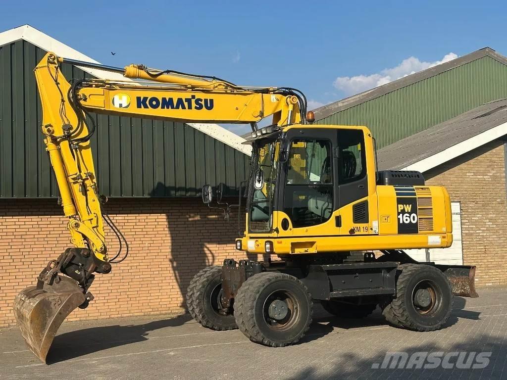 Komatsu PW160-8 Wielgraafmachines