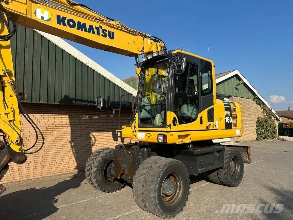 Komatsu PW160-8 Wielgraafmachines