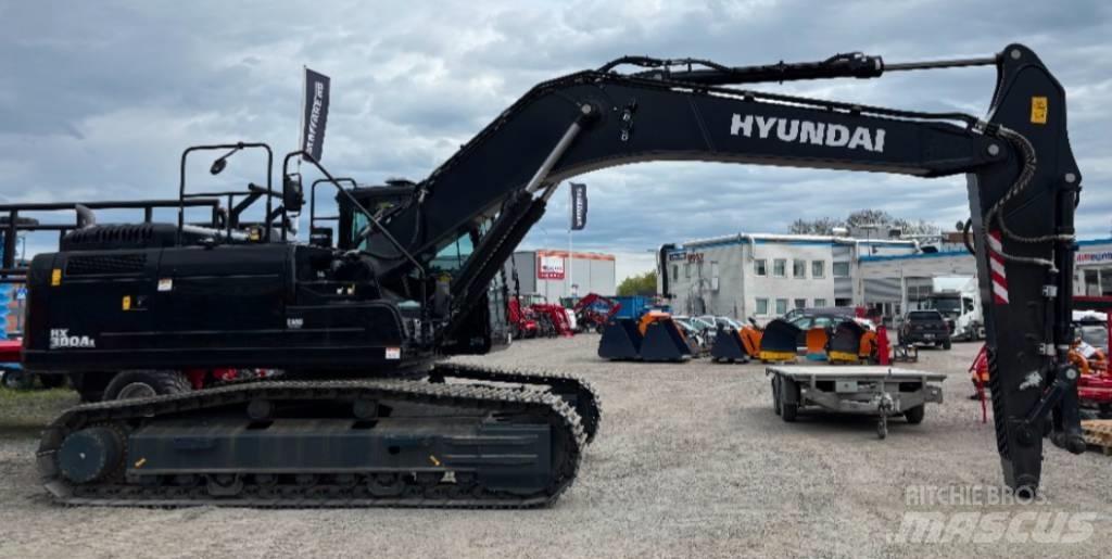 Hyundai HX 300 AL Rupsgraafmachines