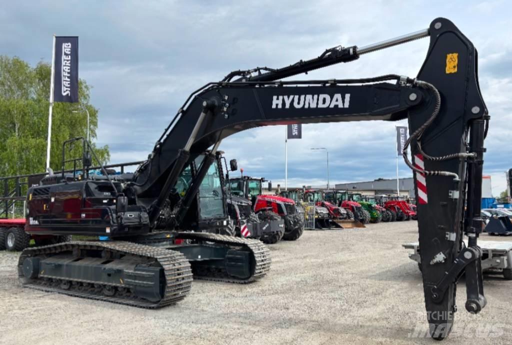 Hyundai HX 300 AL Rupsgraafmachines