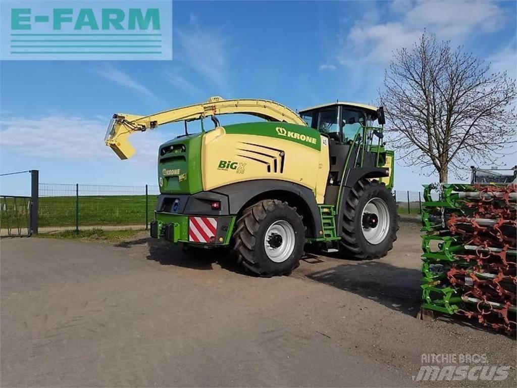 Krone big x 630 Zelfrijdende veldhakselaars