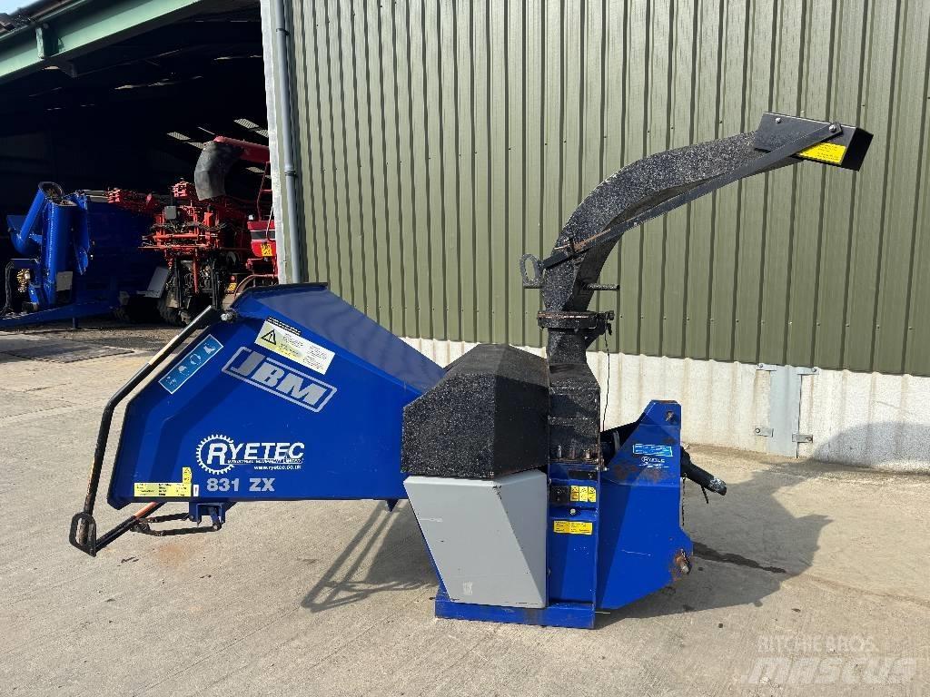 JBM Ryetec 831 ZX Houtversnipperaars