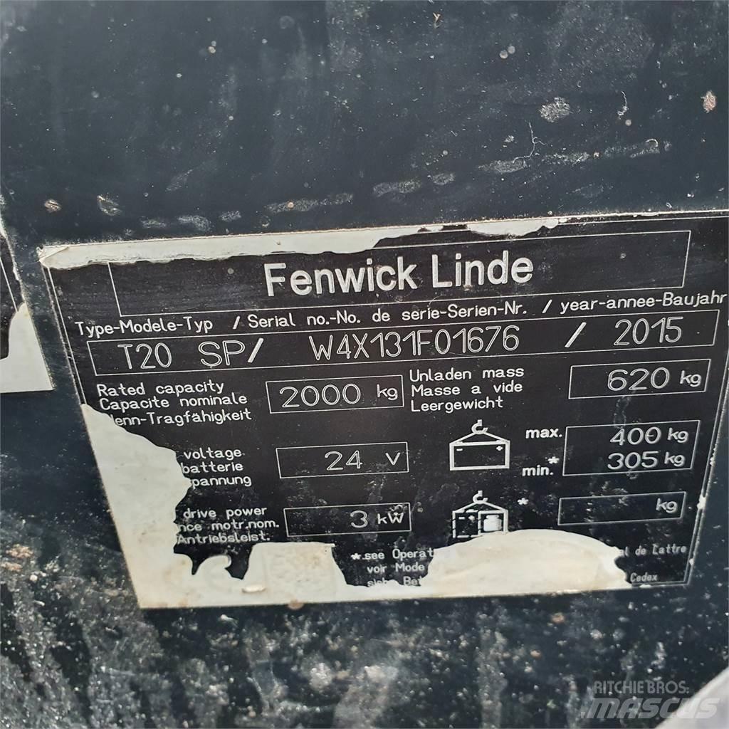 Linde T20SP kurz Electro-pallettrucks