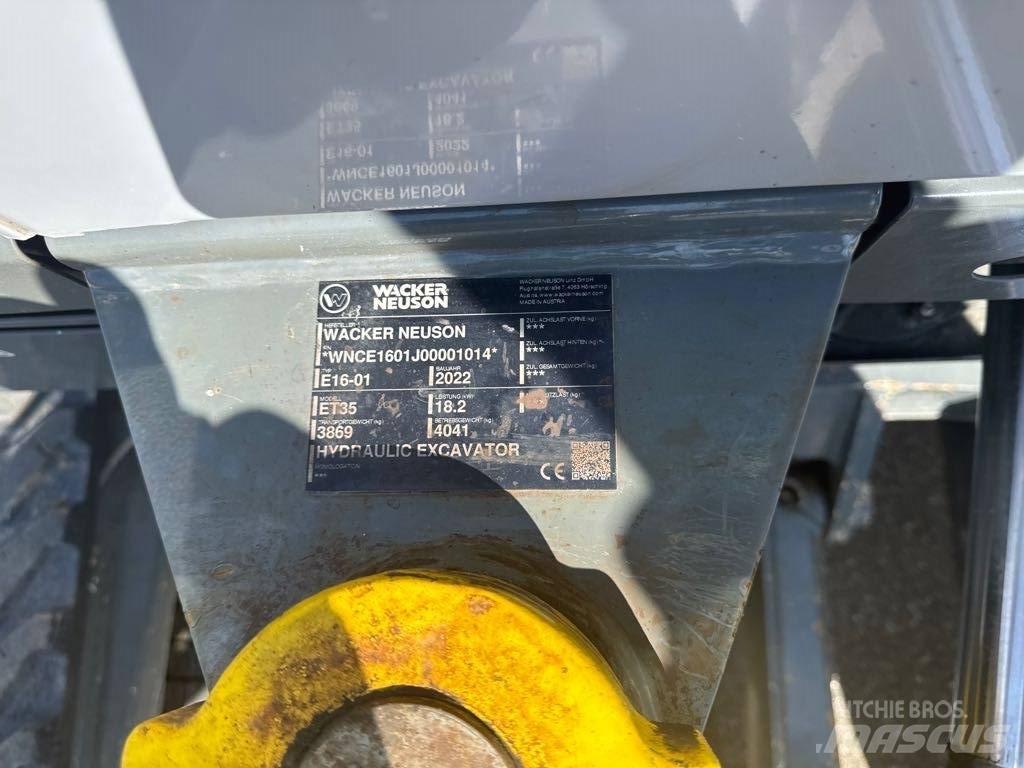 Wacker Neuson ET35 Rupsgraafmachines