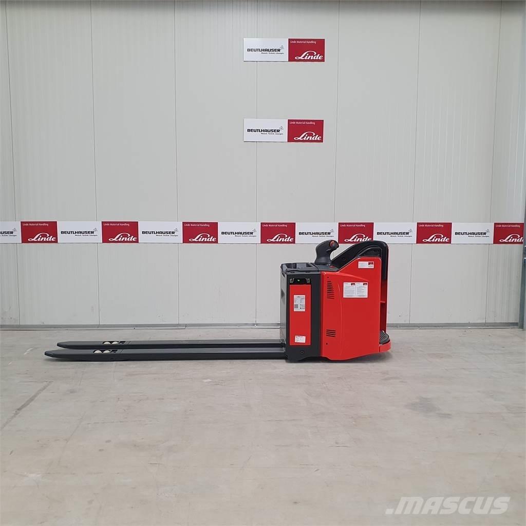 Linde T20SP lang Meeloop stapelaar