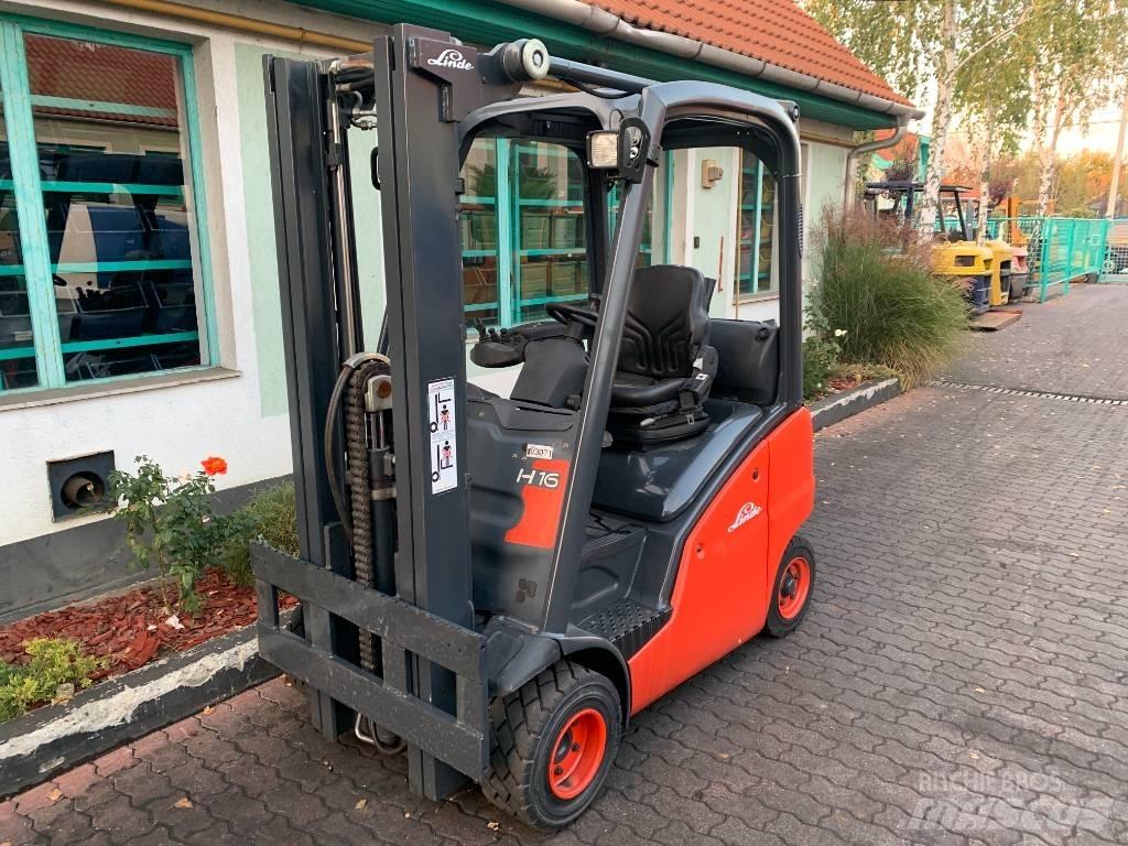 Linde H16T-01 V-3071 LPG heftrucks