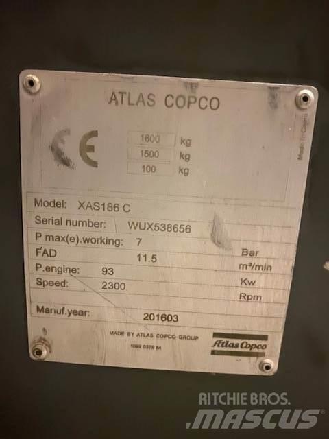 Atlas Copco XAS 186 Compressors