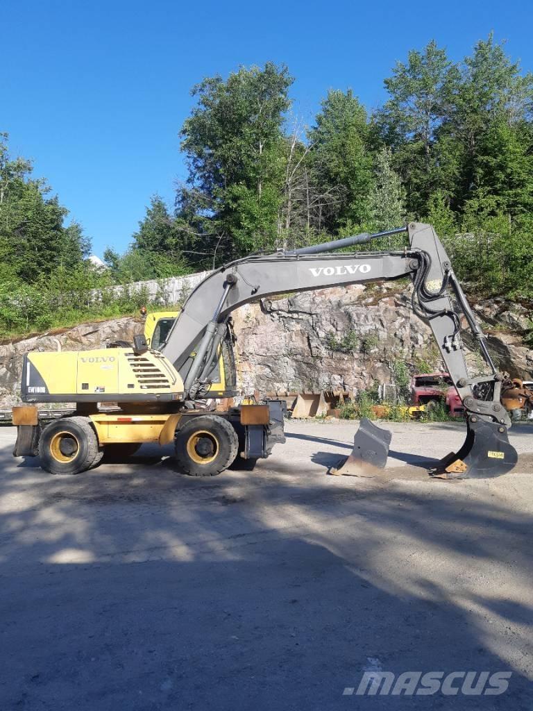 Volvo EW 180 B Wielgraafmachines