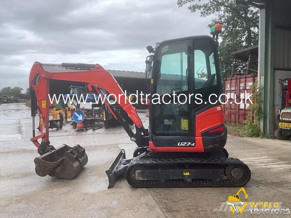 Kubota U 27-4 Minigraafmachines < 7t