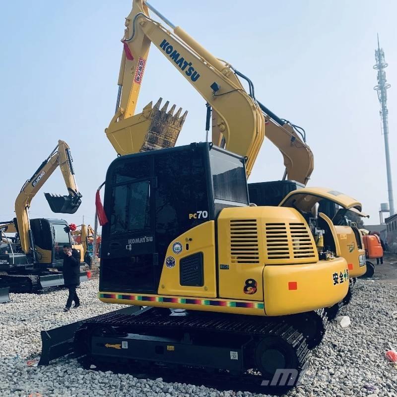Komatsu PC 70 Rupsgraafmachines