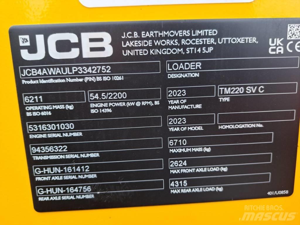 JCB TM 220 SV Wielladers