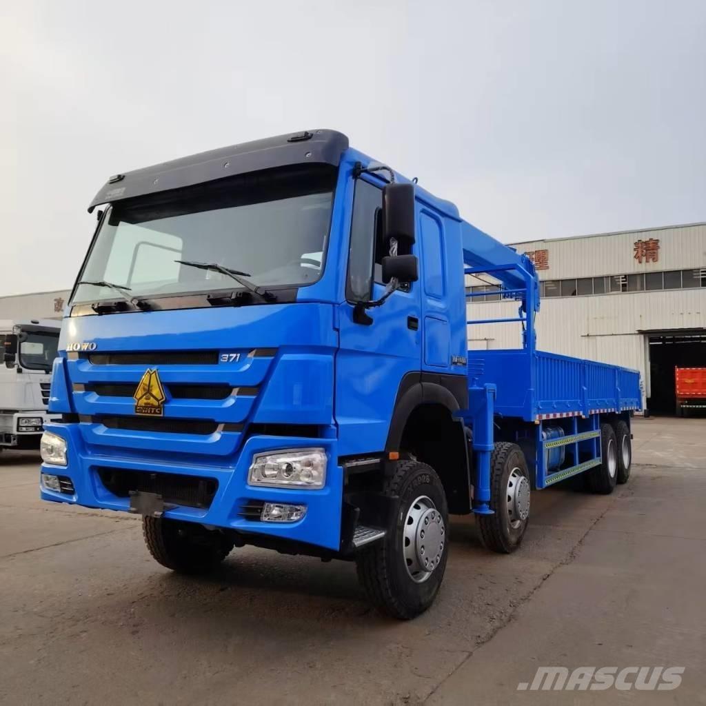Howo 371 Vrachtwagen met containersysteem