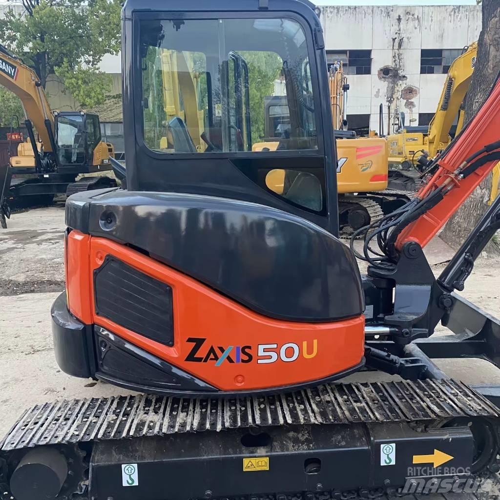 Hitachi ZX 50 U Rupsgraafmachines