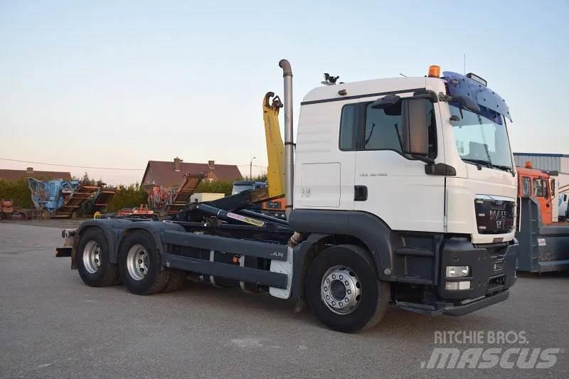 MAN TGS 26.400 Vrachtwagen met containersysteem