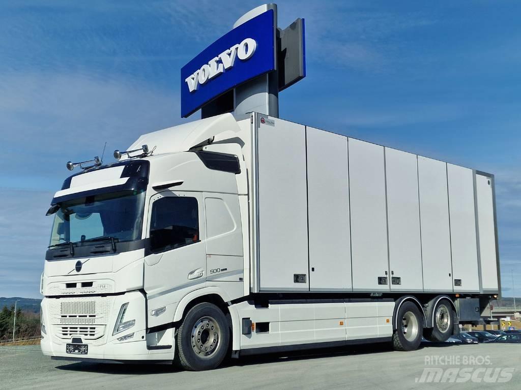 Volvo FM500 6x2 Bakwagens met gesloten opbouw