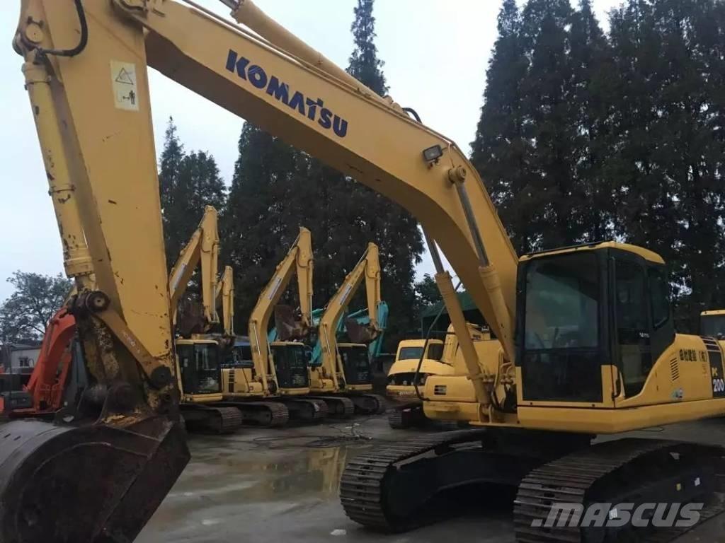 Komatsu pc200-7 Rupsgraafmachines