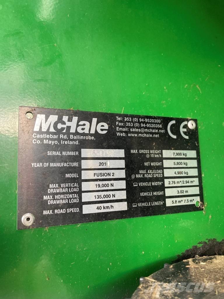 McHale Fusion 2 Ronde-balenpersen