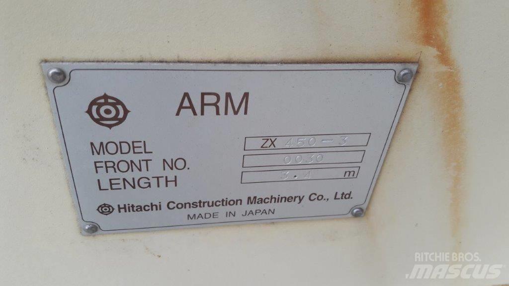 Hitachi ZX 450-3 Chassis en ophanging