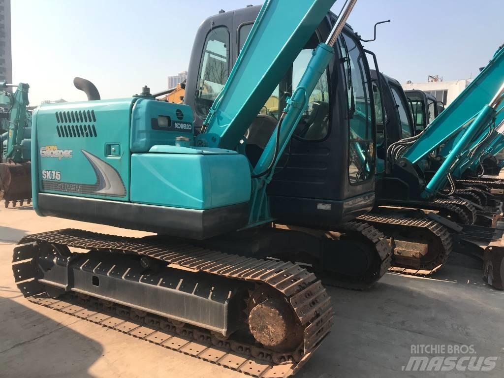 Kobelco SK 75 CSR Rupsgraafmachines