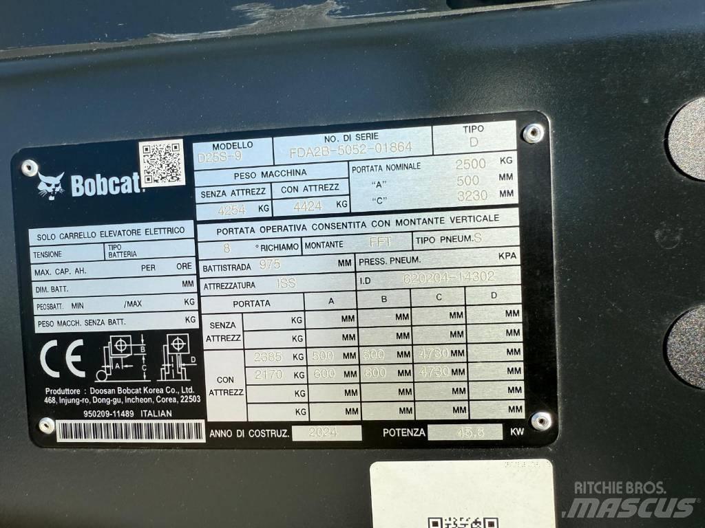 Bobcat D 25 S-9 Diesel heftrucks