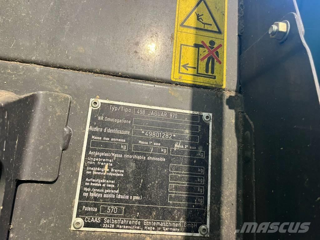 CLAAS Jaguar 970 Zelfrijdende veldhakselaars
