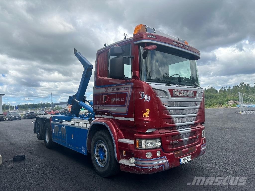 Scania R580 6x2*4 Vrachtwagen met containersysteem
