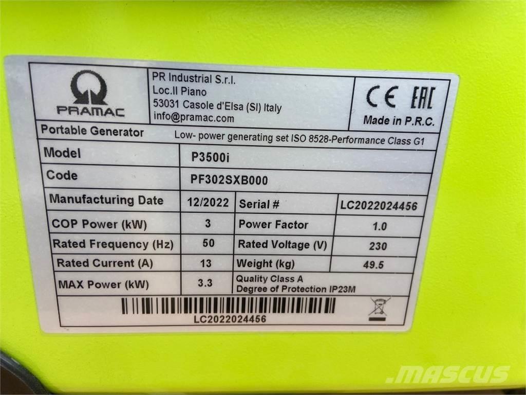Pramac P3500i Overige generatoren