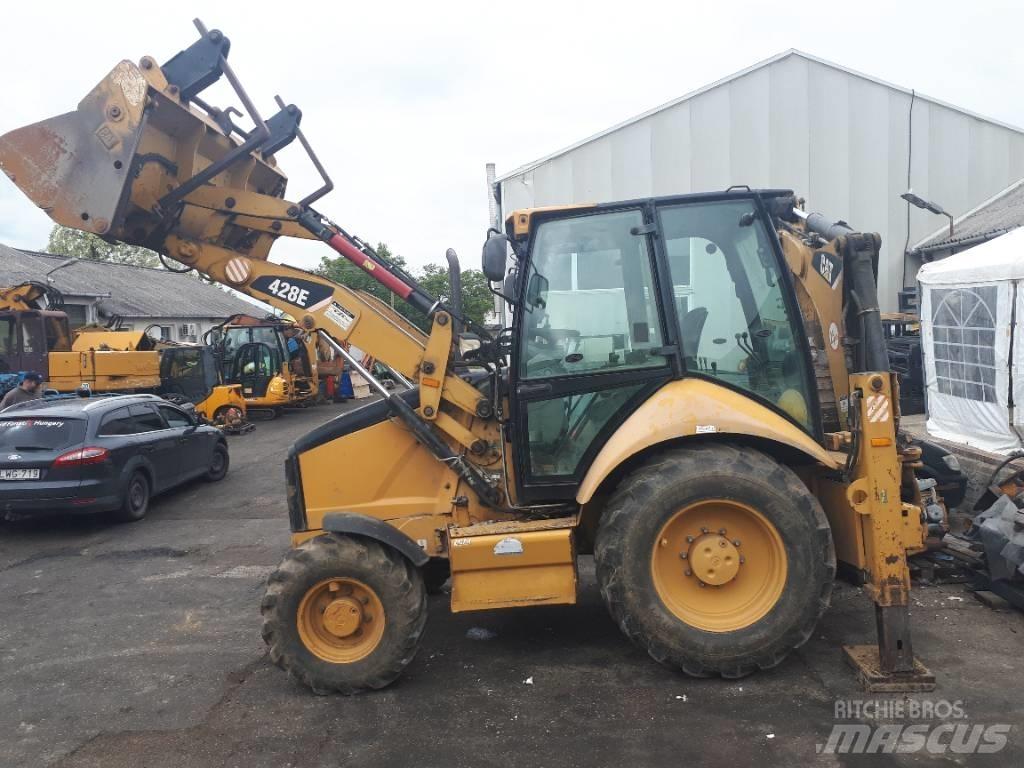 CAT 428 D Graaf-laadcombinaties
