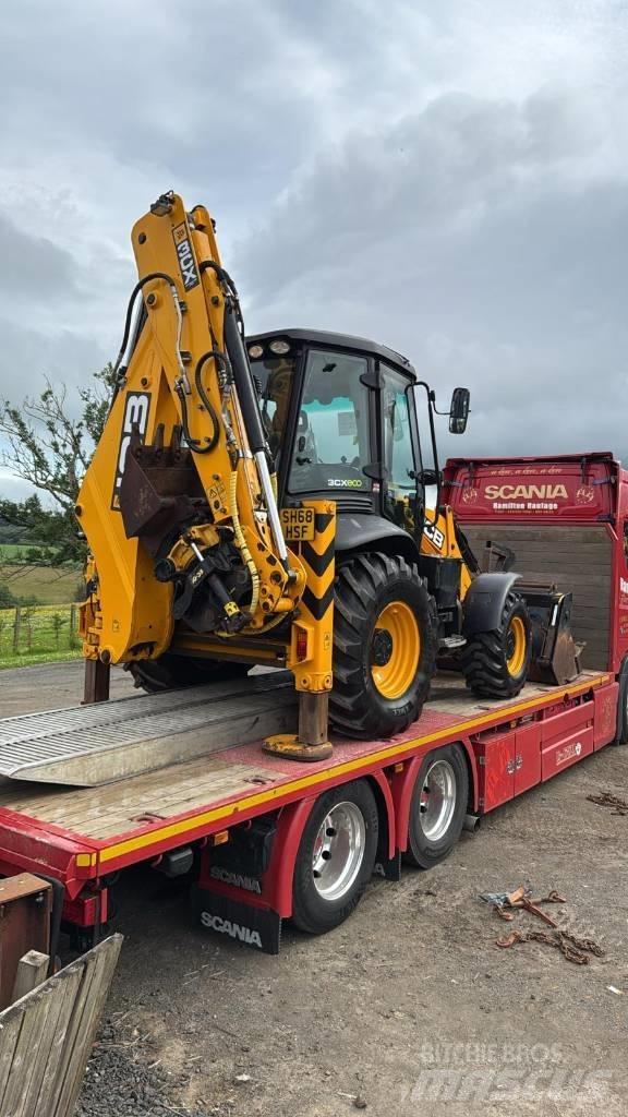 JCB 3 CX Contractor Graaf-laadcombinaties