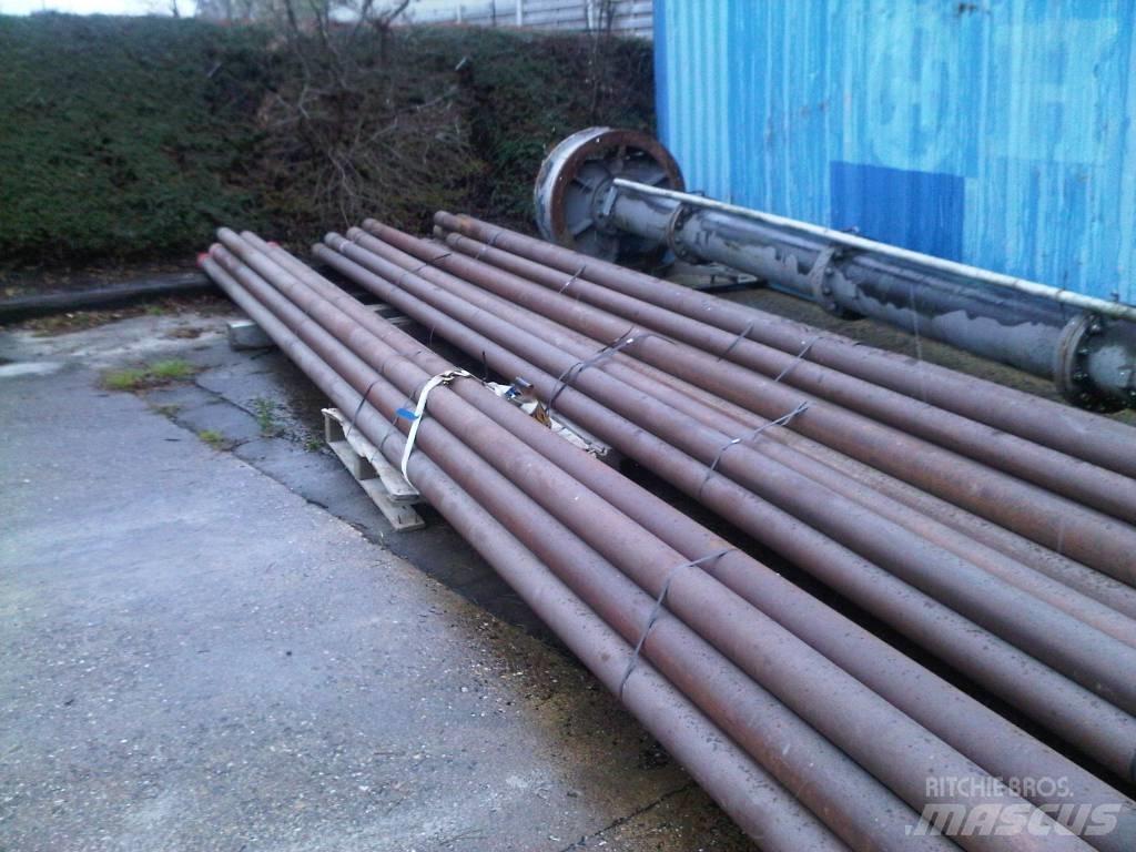  Drill pipes 32' X 4" Olie- en gasboorapparatuur