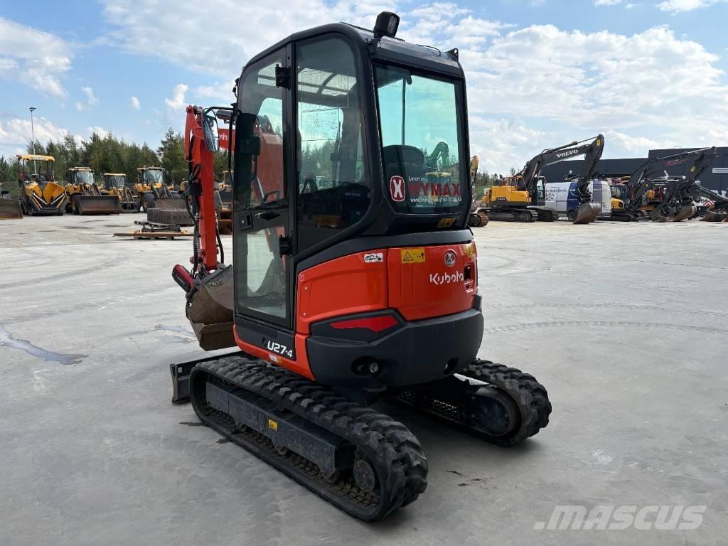 Kubota U 27-4 Minigraafmachines < 7t
