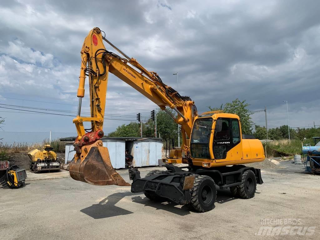 Hyundai ROBEX 170W-3 Wielgraafmachines