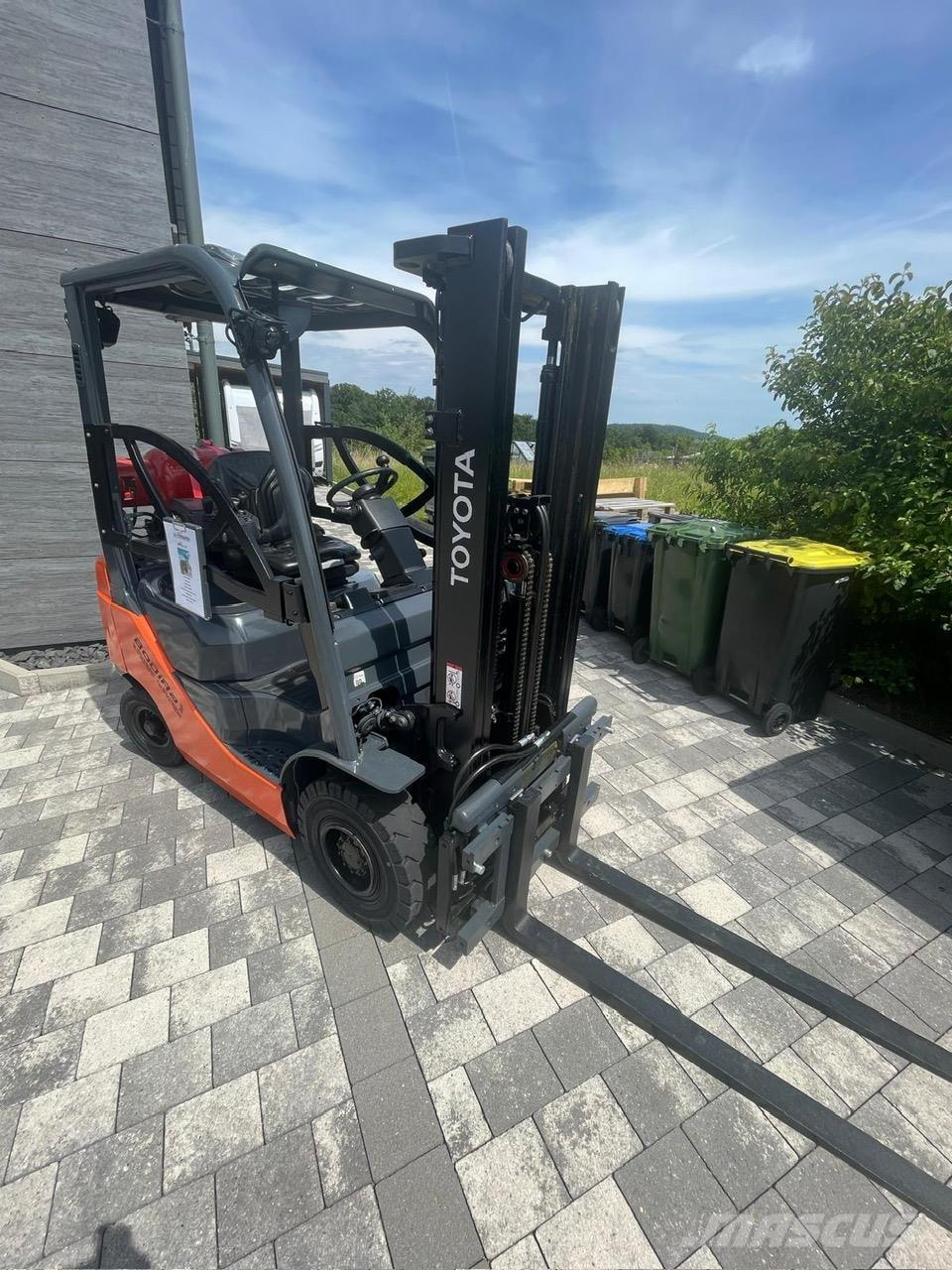 Toyota 02-8FGF18 LPG heftrucks