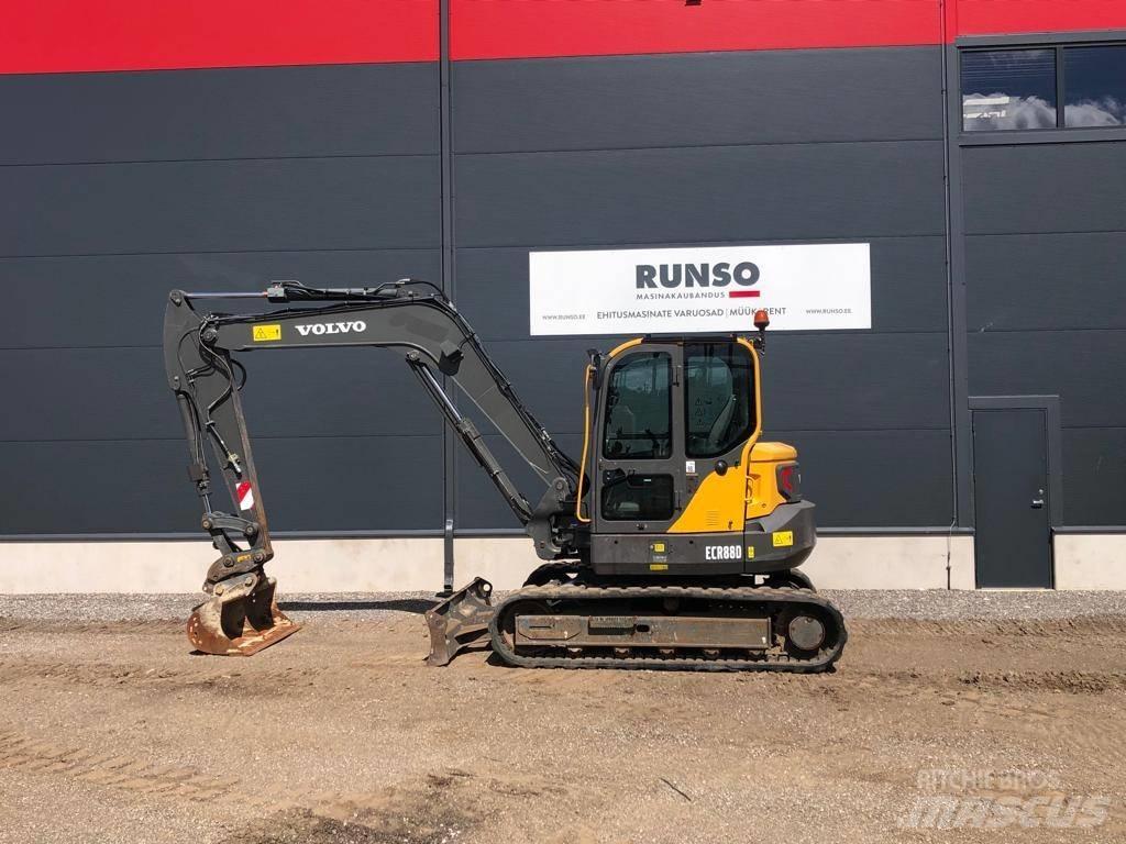 Volvo ECR 88 D Midigraafmachines 7t - 12t